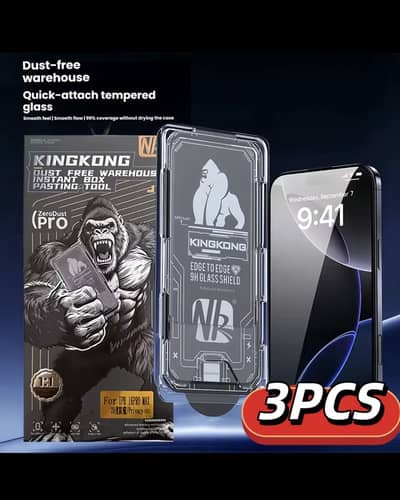 IPHONE 16 PRO / 17 King Kong Zero Dust Pro Easy To Install