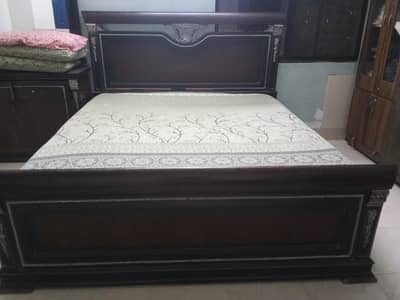 complete bed room set without mattress