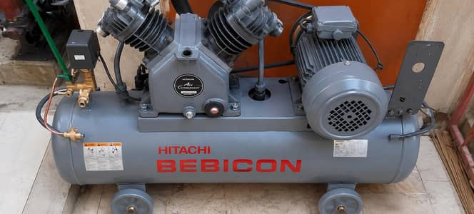 Original Hitachi Bebicon Air Compressor 90L | Japan | 3 Phase