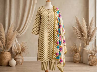Brand New Unstitched suits