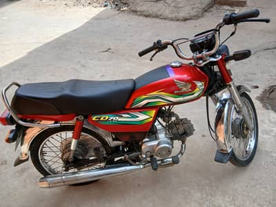 2022/ 2023 red color 22model 23 ka sticker