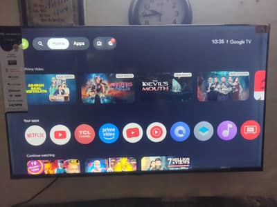 TCL 43 INCH ANDROID LED FOR SALE