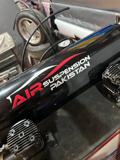 Air suspension pakistan dual compressor