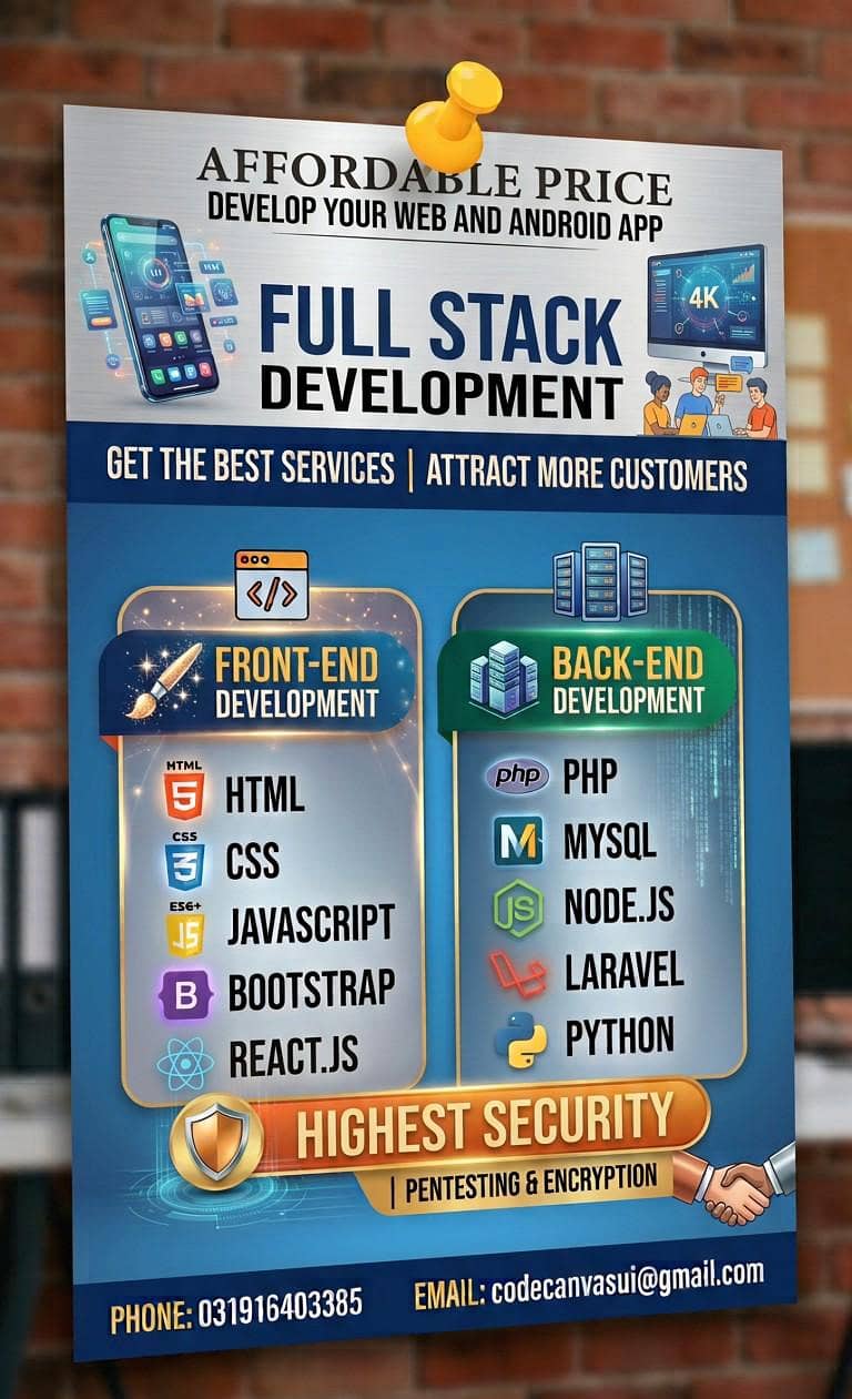 Website & Android App Development 0