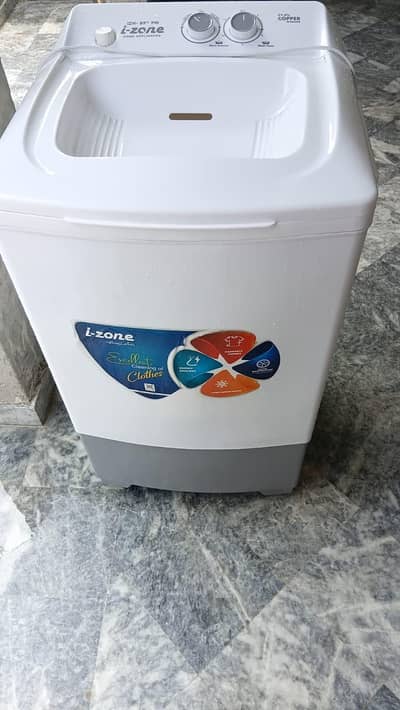 Brand new washing machine 10/10 condition warranty card