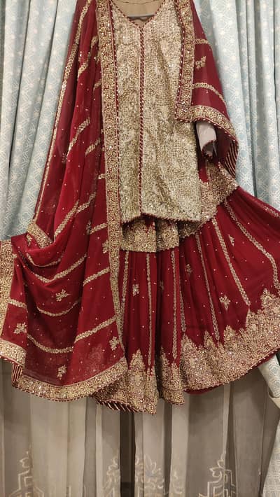 Bridal sharara