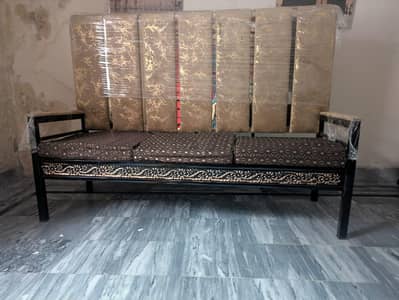 steel sofa