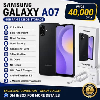 Samsung Mobile A07 5G