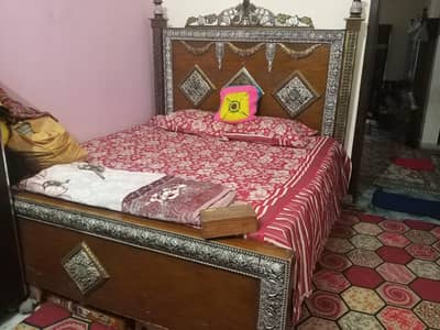 Bed with Dressing Table