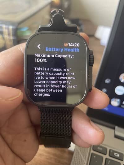Apple Watch Ultra 2 Full Titanium Black Top Specs