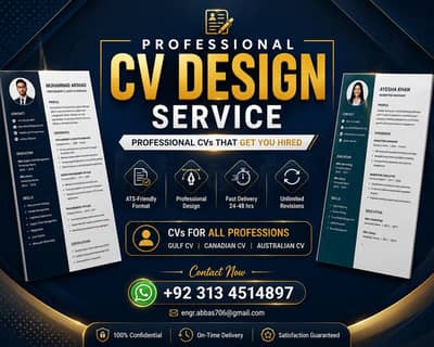 Expert CV Design Services