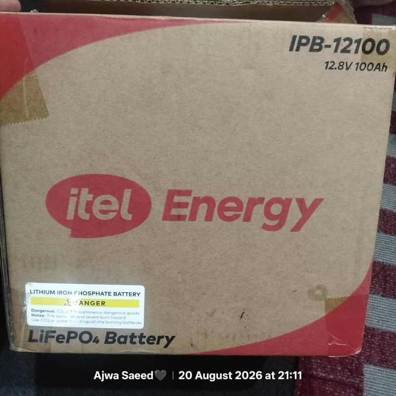 Itel Lithium Batterry 1