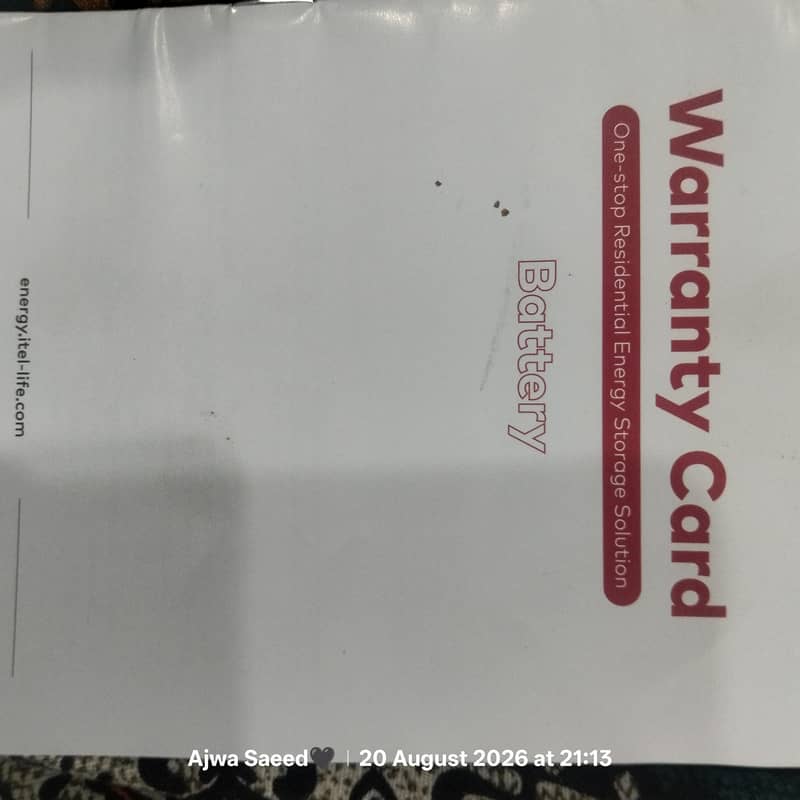 Itel Lithium Batterry 5
