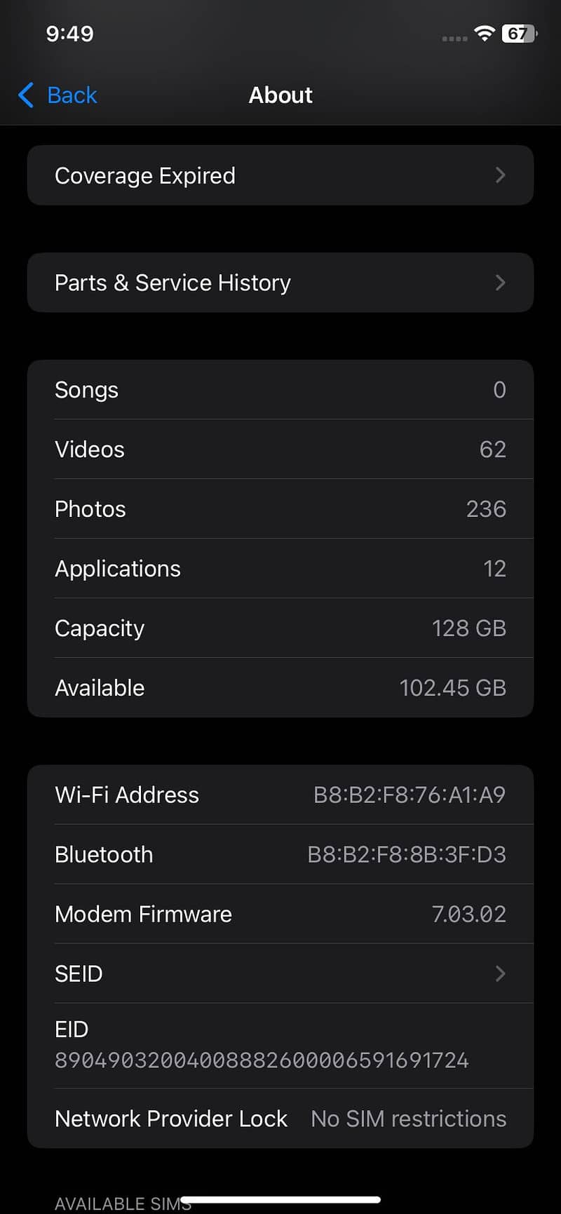 Apple iPhone XR 5