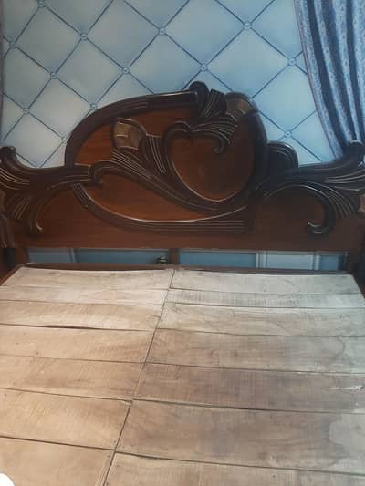 Bed and dressing table