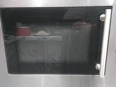 glam gas built-in microwave oven with grill