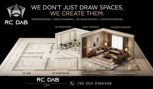 Interior Design|Naqsha|House Maps|Architect Services|3D Visualization