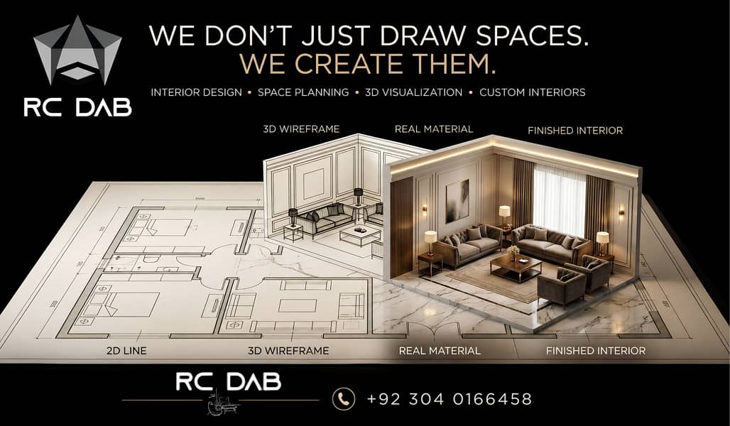 Interior Design|Naqsha|House Maps|Architect Services|3D Visualization 0