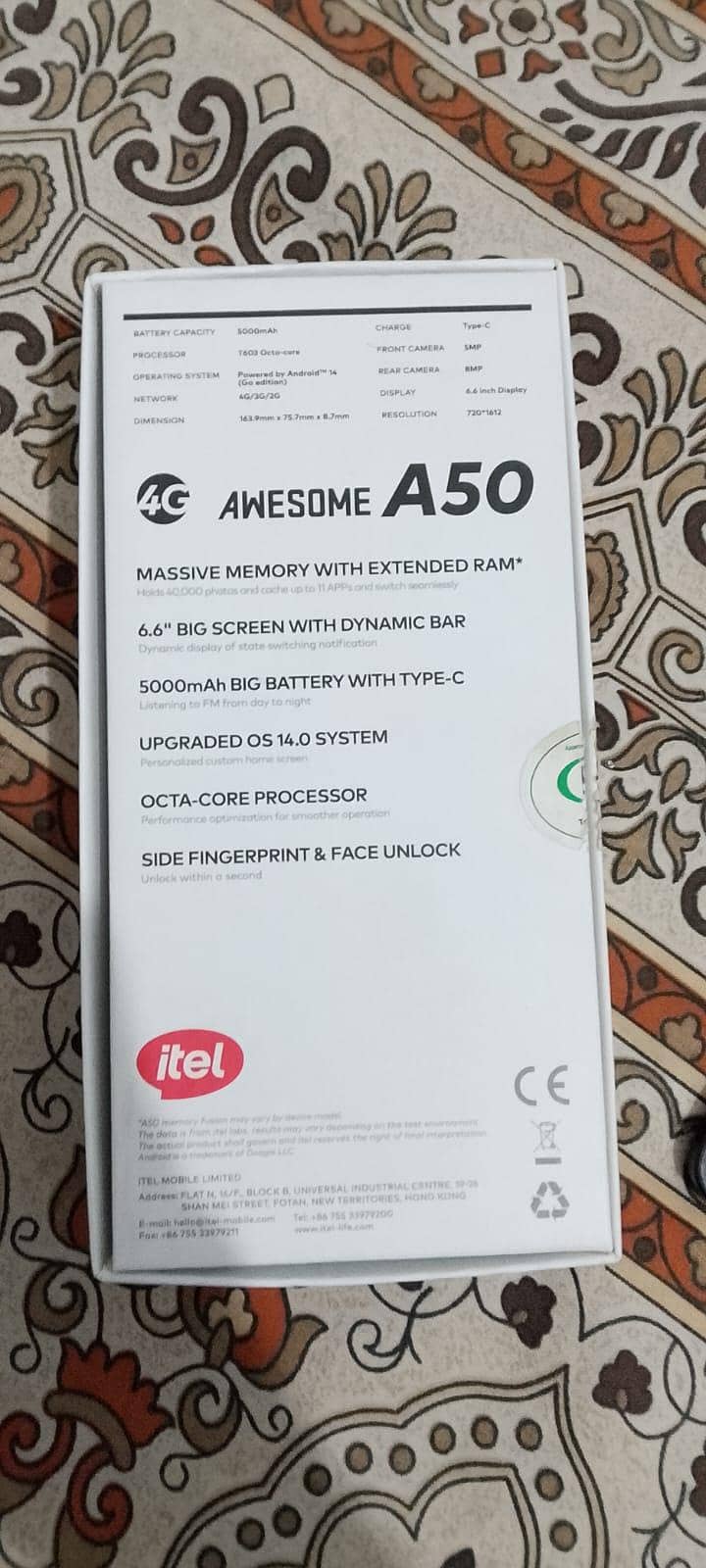 Itel A50 1