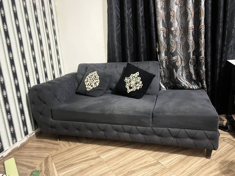 Bed sofa and dressing with side table 4