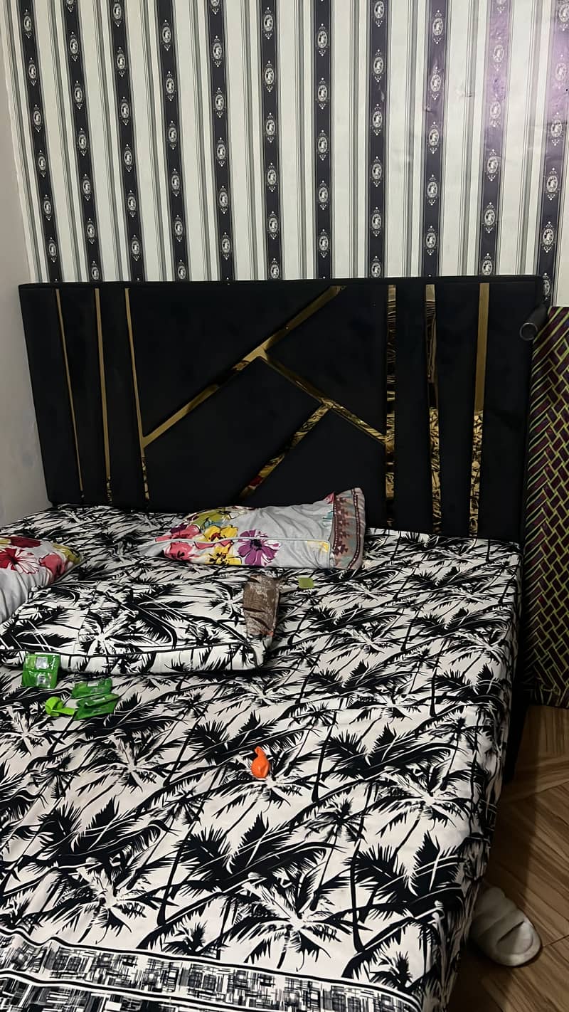 Bed sofa and dressing with side table 5