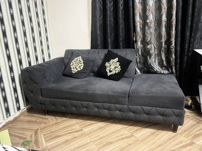 Bed sofa and dressing with side table 6