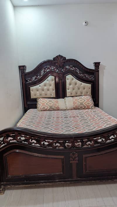 Premium King size wooden Bed set | Complete Bedroom Furniture |