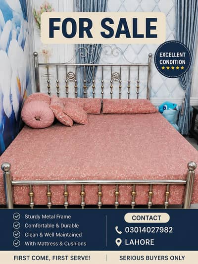 Steel bed