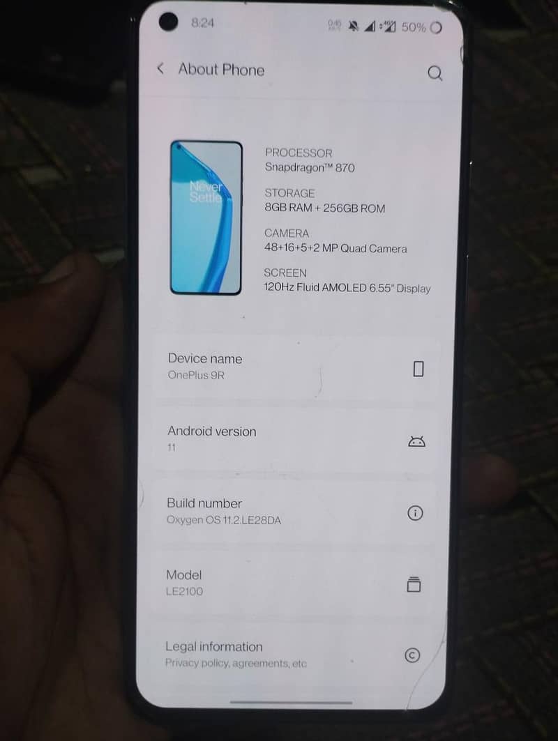 One Plus 9R 1