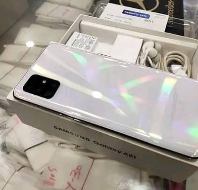 Samsung Galaxy A51 6 GB Ram 128 GB Memory WhatsApp number 03326744685