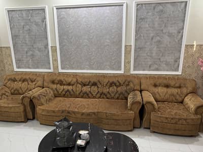 Sofa set and Dewan