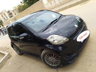 Toyota passo model 2009 original frame own engine O333-2O23325