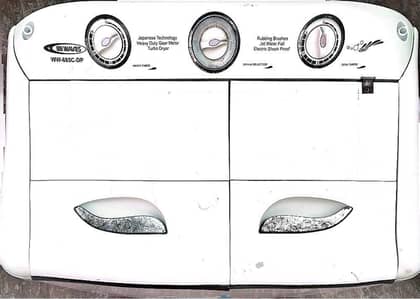 Waves Washing Machine 2 in one for sale