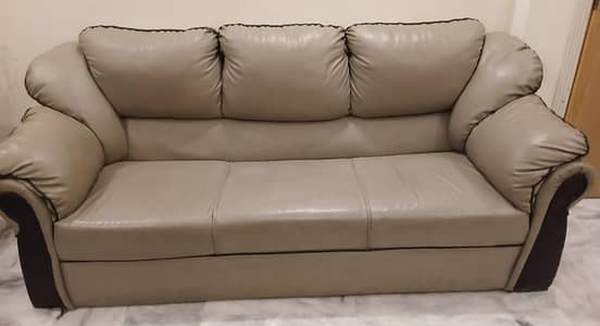 5 Seater Leather Sofa