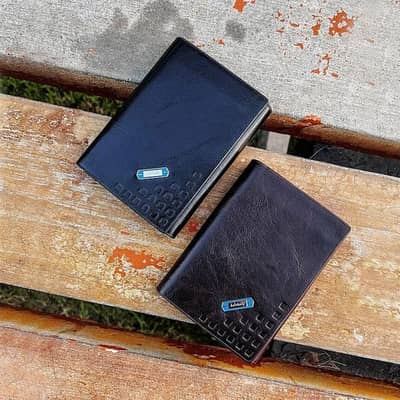 Mens leather wallet