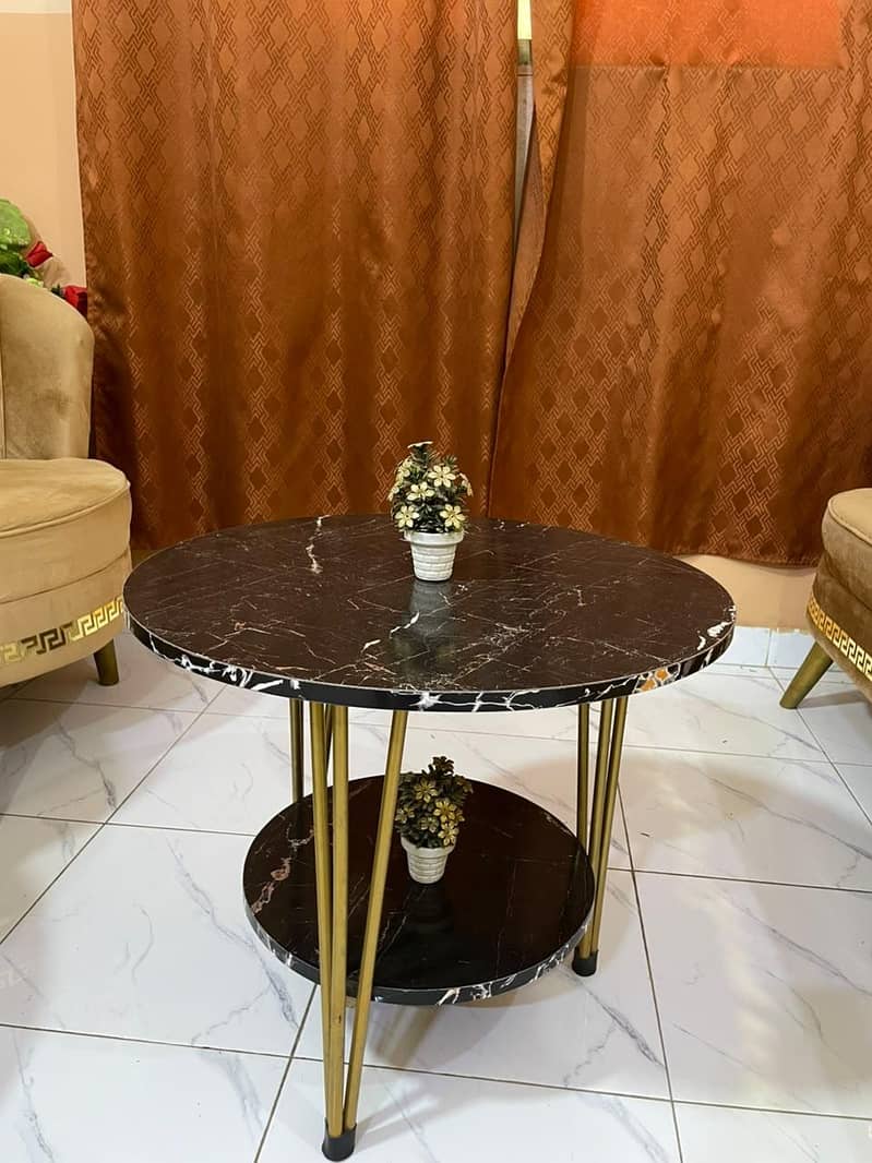 5 sitter sofa set with table 5
