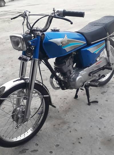Honda bike 125cc0328//5227//667argent parcel model 2004