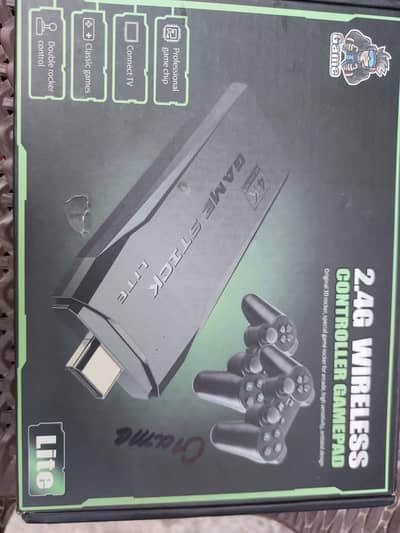 GAME STICK LIKE 2.4 G GAMEPAD WIRELESS GAMES 64 GB MEMORY CARD