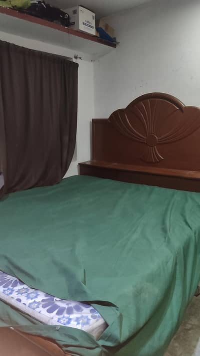 Wooden Bed with Master 6 Inch Mattress | Good Condition
