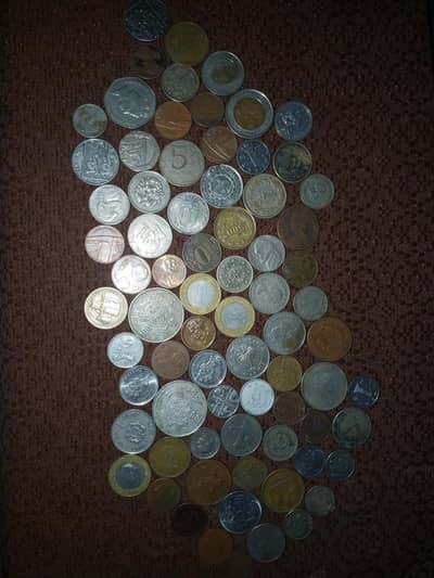 70 old coins