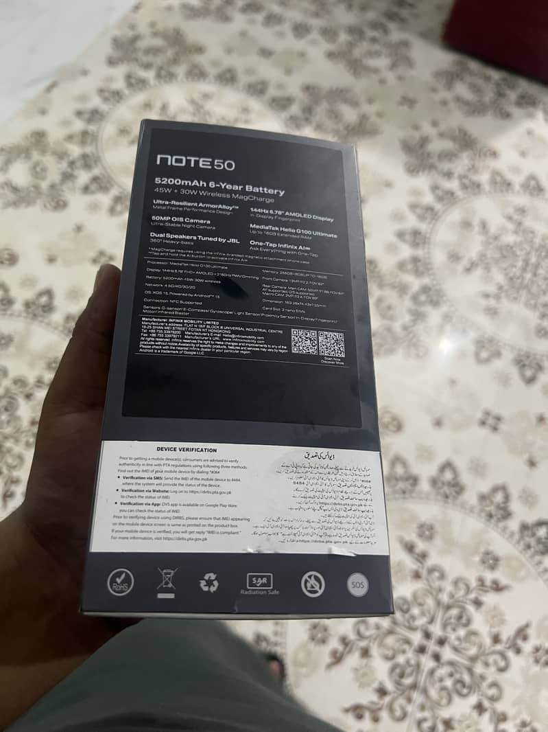 Infinix Note 50 5