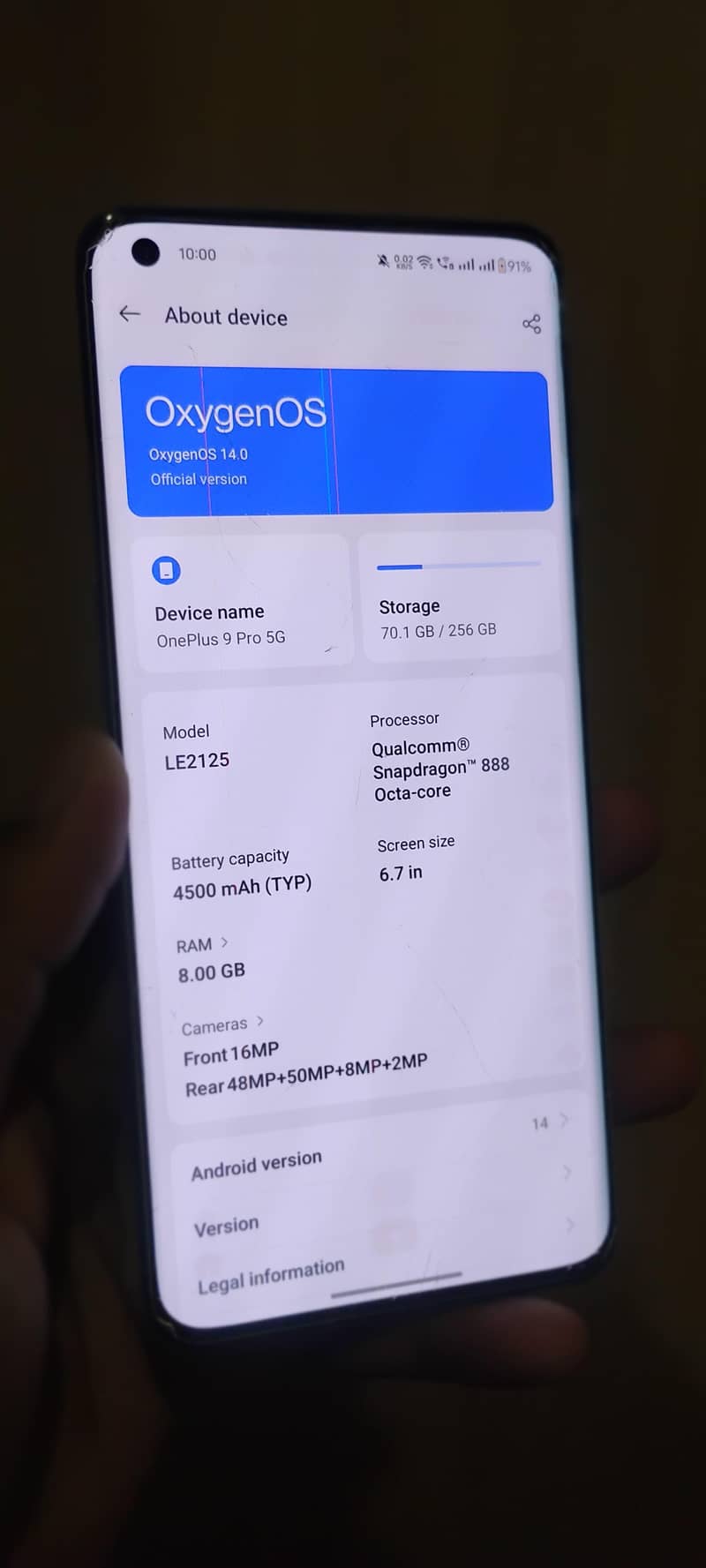One Plus 9 Pro 0
