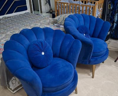Flower shaped coffee chairs for sale