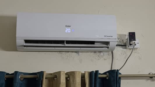 Haier 1 Ton Inverter AC Brand New Just 1 Season Used