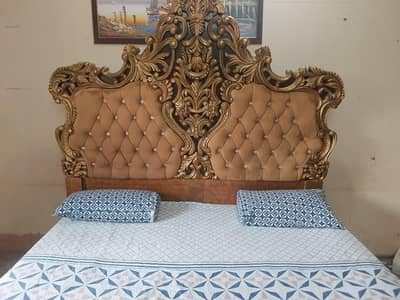 Bed , side tables and dressing table