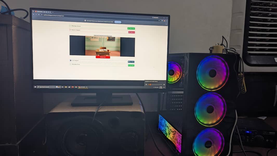2k 25inch borderless led 2