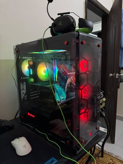 Corsair x570 case with 3 samma fan kit