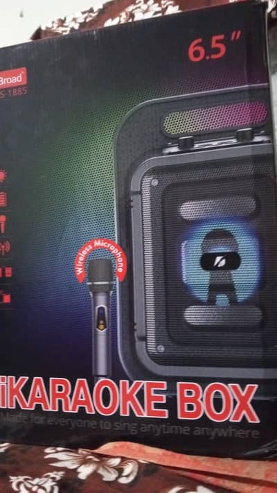 ikreoke Bluetooth speaker mic USB card with eicho