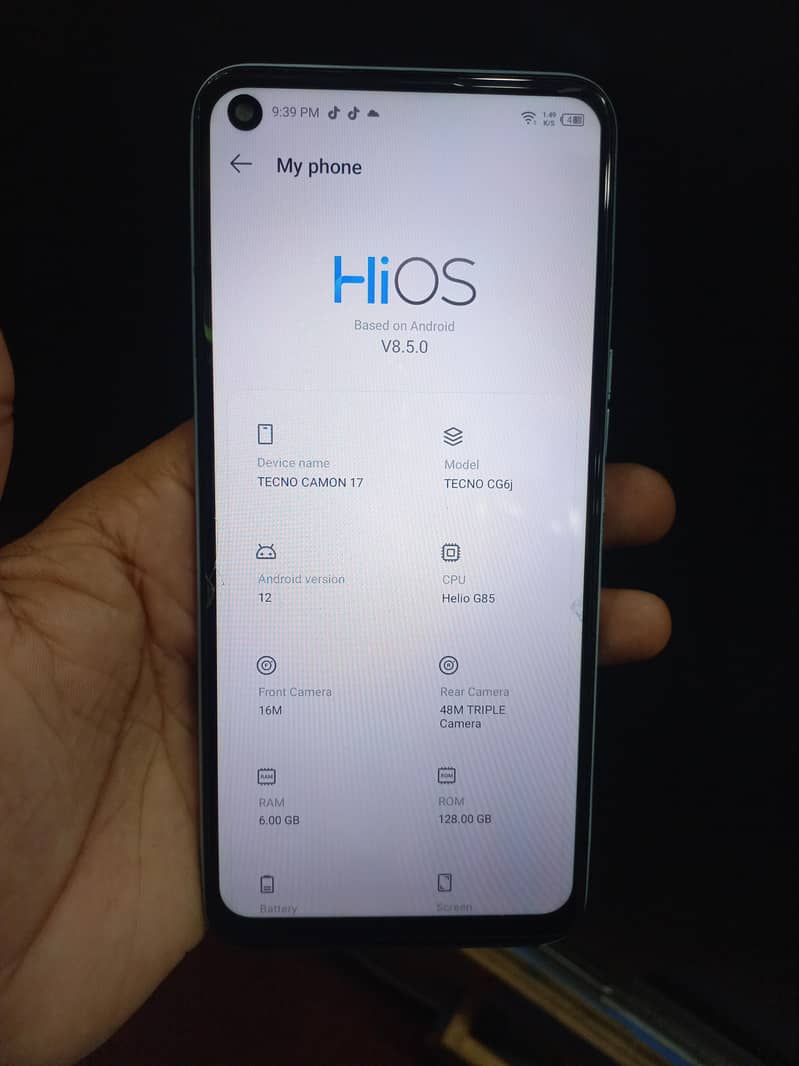 Tecno Camon 17 0