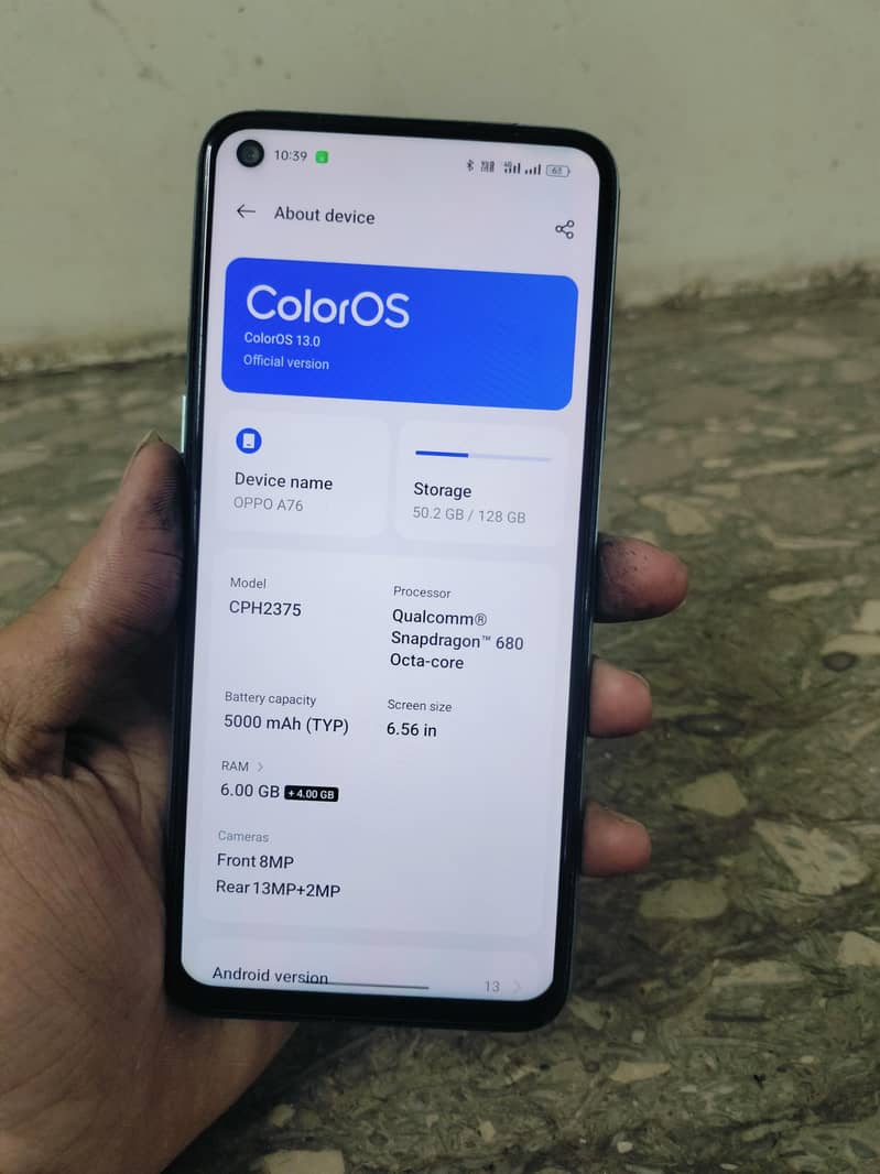 OPPO A76 3